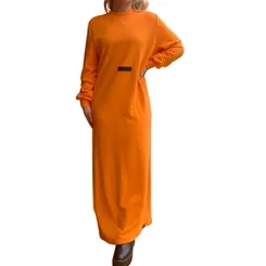 Vestido Longo Com Fenda