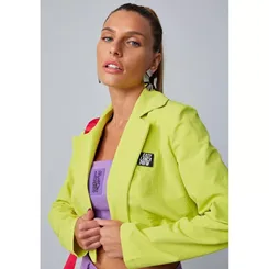 Blazer Cropped Ml Lança Perfume