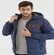 Jaqueta Nylon Check Hood Down Ellus