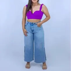 Top Cropped Estruturado  Lança Perfume