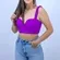 Top Cropped Estruturado  Lança Perfume