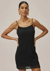 Vestido Tricot Curto Lança Perfume