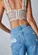 Calça Jeans Wide Leg  Lança Perfume