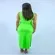 Vestido Canelado Com Maxi Fenda Lança Perfume