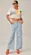 Calça Wide Leg Low Lança Perfume Jeans