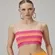 Top Cropped Reto Color Block Lança Perfume