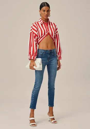 Calça Jeans Diana Ankle High Lança Perfume