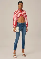 Calça Jeans Diana Ankle High Lança Perfume