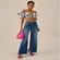 Calça Wide Leg Super High Lança Perfume