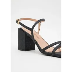 Sandalia Salto Bloco