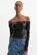 Blusa Ombro A Ombro Manga Longa