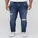 Calça Jeans com Elastano Slim