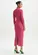 Vestido Midi Canelado