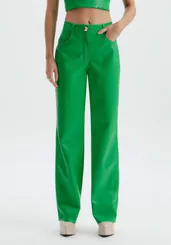 Calça Full lenght cintura alta