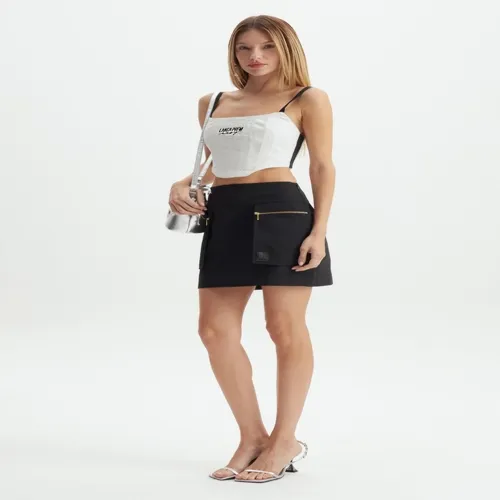 Saia Mini Cintura Alta
