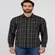 Camisa Xadrez Comfort Tecido Plano
