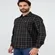 Camisa Xadrez Comfort Tecido Plano