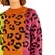Blusão Tricot Curto Leopardo Mix