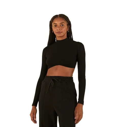 Blusa Cropped Rib
