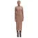 Vestido Super Midi Gola Alta
