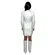 Vestido Curto Com Recortes