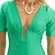 Vestido Curto Decote V