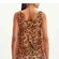 Blusa Sem Manga Estampada