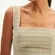 Top Cropped Decote Quadrado