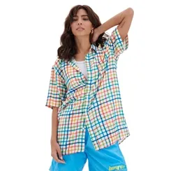 Camisa Over Vichy Artsy