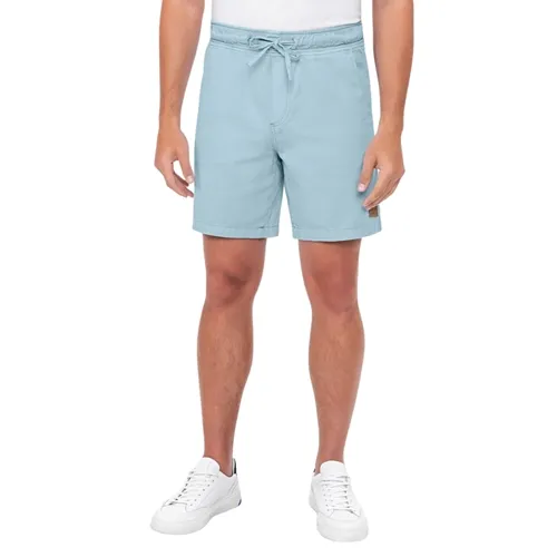 Shorts Sarja Jogger Estonado Com Cadarço