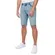 Bermuda Jeans Reta Clara Com Elastano