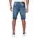 Bermuda Jeans Reta Com Cadarço