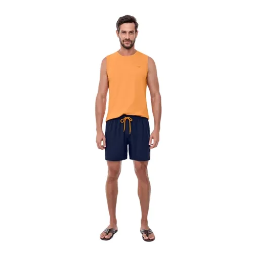 Shorts Tecido Plano C/Elastano
