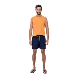 Shorts Tecido Plano C/Elastano