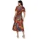 Vestido Midi Pontinho De Arara