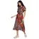 Vestido Midi Pontinho De Arara