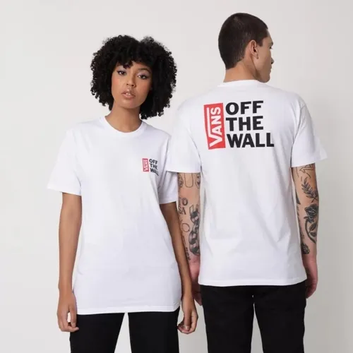 Camiseta Vans Off The Wall White