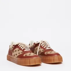 Tenis Camurça Monograma Lança Perfume