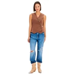 Calça Jeans Mom Super High My