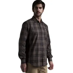 Camisa Confort Em Tricoline Xadrez Hangar33