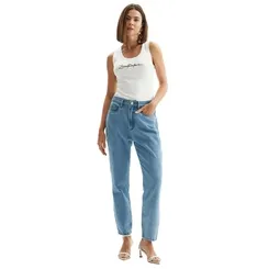Calça Jeans Luna Mom Super High Lança Perfume