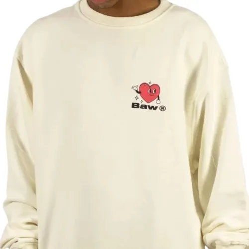 Moletom Sweatshirt Heart Baw