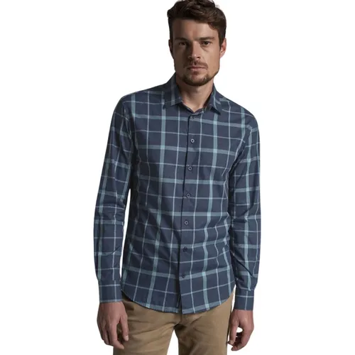 Camisa Slim Fit Xadrez Hangar