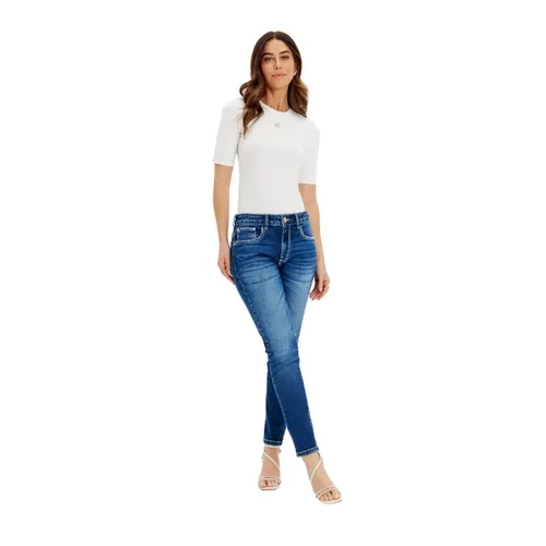 Calça Jeans Diana Ankle High Lança Perfume