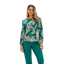 Blusa Descolada Manga Longa Lança Perfume