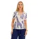 Blusa Canelada Estampada Lança Perfume