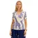 Blusa Canelada Estampada Lança Perfume
