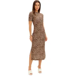 VESTIDO SUPER MIDI ESTAMPADO