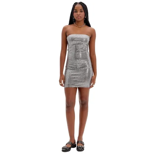 Vestido Curto Shine Lança Perfume