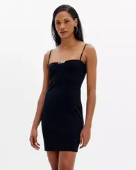 VESTIDO CURTO DE ALÇAS
